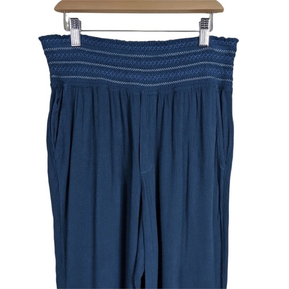 Anthropologie ett:twa Sulawesi Smocked Jogger Pant - Picture 5 of 6